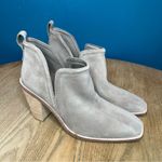 Jeffrey Campbell New!  Rosee Suede Bootie Square Toe Western Women’s Size 10 Photo 1