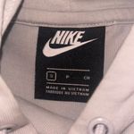 Nike Cropped Gray Hoodie Photo 1