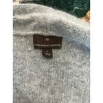 Fenn Wright Manson Women's  Long Open Front Cardigan Sweater Gray Angora Size XL Photo 6