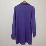 & Other Stories & Other Stories Sweater Dress Wool Blend Size Small Oversized Purple Knit Photo 5