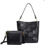 Melie Bianco Simone Vegan Leather Tote Bag Purse Photo 8