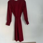 H&M Belted Red Dress Size XS Photo 6
