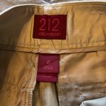 212 Collection khaki wide leg capri dress pants size 8 Photo 3