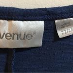 Avenue PLUS SIZE RHINESTONE, SHEER BOTTOM DRESSY TEE Photo 3