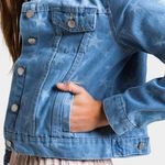 Francesca's Star Jean Jacket Photo 1