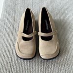 Relativity Vintage 90’s  Taupe Tan Suede Strappy Sporty Maryjanes Size 6.5 Photo 6