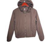 Aritzia  TNA Pillow Puff Lightweight Chocolate Brown Jacket Sz XXS Photo 1