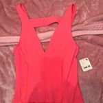 FP Movement Never better Strappy Back
Jumpsuit SZ XS Neon Coral NWT Pink Photo 4