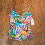 Bleu Rod Beattie BLEU BY ROD BEATTIE Fantasy Island Tankini Top size 4 NWT‎ Photo 2