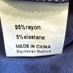 ANRABESS Women's Long Sleeve Pocket Top, Relaxed Fit, Navy Blue, Size L Blue Size L Photo 4