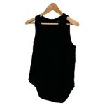 Rag and Bone  Black Tank Size XS Zipper At Back Of Neck Photo 1