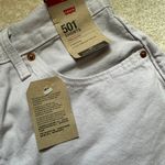 Levi's NWT  501 Original Light Purple Shorts Photo 3