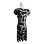 Ralph Lauren Lauren Trompe L’Oeil Concho Belt Print Dress Medium Western Boho Photo 6