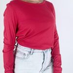 Splendid NWT Scoop Neck Open Back Pink Top Photo 1