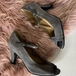 dexflex comfort Malinda Peep Toe Suede Pump Gray Size 8 Photo 0