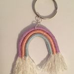 Handmade rainbow keychain Photo 0