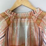 Madewell  Plaid Cotton Silk Blouse Photo 10
