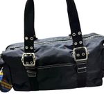 Franco Sarto Y2K Vintage Black Shoulder Bag Photo 2