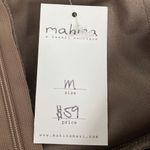 Doe & Rae Strapless Ruffle Dress, Taupe, Medium Photo 5