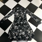 See By Chloe See By Chloé Lace Slip Midi Dress Semi-Sheer Long Sleeve Floral Pattern AOP sz L Photo 8