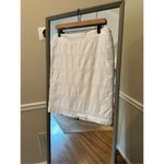 Talbots  White Lace Pencil Skirt Size 10 Photo 1