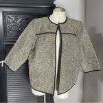 Ming Wang  Metallic Thread‎ Blazer Jacket Women’s Size Large Photo 1