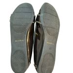 Ladies Shiny Brown Nickels Soft Flat Shoes Photo 6