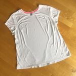 Old Navy Active Short Sleeve Tee, White, Neon Pink, Size XXL Photo 1
