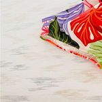 Sanctuary  MULTI Button Front Over The Shoulder Mio One Piece Swimsuit, US L Photo 4