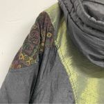 Vintage Atlantic Highlands Black & Green 1990s Parka Coat Womens M Patchwork Size M Photo 7