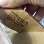 Dansko  Sophie Sandals Womens 40 Taupe Buckle Wedge Heels Slip On US 10 10.5 Photo 6