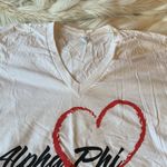 American Apparel Alpha Phi T-shirt by  Size S Photo 2