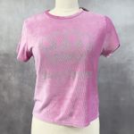 Juicy Couture  Velour Pajama Set Size XL Pink Crown Logo Y2K Rhinestone McBling Photo 1