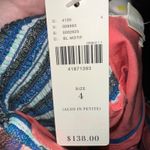 Maeve Anthropologie  Waverly One-Shoulder Dress Gingham‎ Checkered Size 4 Photo 6