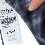 Nwt Titika Crew light impact bra sz 6 Black Photo 7