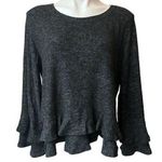 Anama USA Anama Tiered Ruffle Trim Sweater, Sz M Photo 0