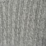 Y2K Sweater‎ Large Gray Ribbed Henley Babydoll Bella Swan Elena Gilbert Vampire Size 12 Photo 4