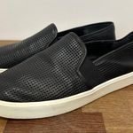 Vince  Womens Sneakers 9‎ Black Leather Eyelet Low Top Comfort Photo 0