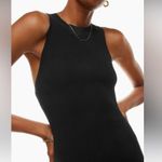 Aritzia Wilfred Moonstruck Dress Midi Black Photo 4