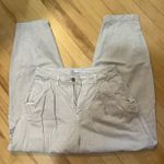 ZARA  Denim Cream Wide Leg Trousers  Photo 5