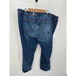 Torrid Pull On Boyfriend Venus Stripe Jeans Women 4X NWT Stretch Waist Ankle Photo 1