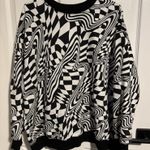 Wild Fable  black and white sweater  Photo 0