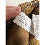 ZARA  Brown High Waist Snakeskin Print Skinny Jean Pants Size 4 Photo 4