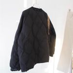 PEACE BIRD women’s collarless winter coat size M Size M Photo 10