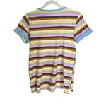 Anthropologie t.la  Womens Sz XS Charmer Ringer Tee Striped T Shirt Casual Colors Photo 5