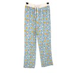 Little Sleepies Breakfast Buddies Pajama Set XL Top/L Bottom Egg Toast Pattern Blue Size L Photo 5