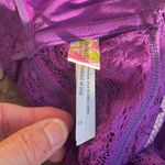 Free People Intimately  Romantic Purple Lace Bralette Bandeau Photo 7
