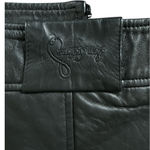 Sam Edelman Black Leather Military Field Jacket Photo 7