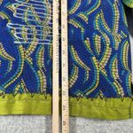 Marsh Landing  Jacket Womens Medium Floral Embroidered Applique Patch Button up Photo 10