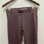 Betabrand  Boot Cut Two-Pocket Dress Pant Yoga Pants in Auburn Brown M Photo 4